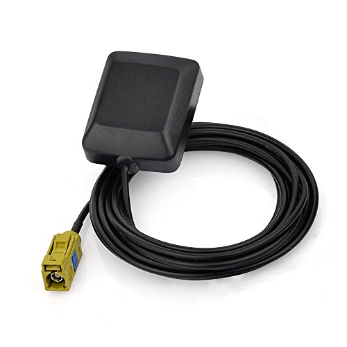Product Cover Eightwood Mini Satellite Radio Antenna Fakra K Curry Female Connector Compatible with Sirius XM Car Vehicle Trucks RV HD Hi-Fi Radio Stereo Receiver Tuner 2320-2345MHz