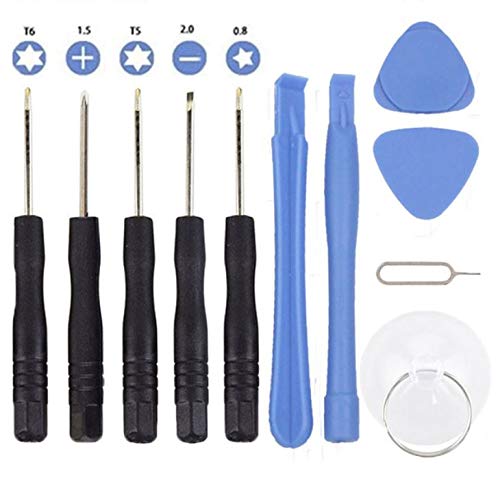 Product Cover 11 Pieces Universal Repair Screwdrivers Tools Set Kit WIHT Opening Pry for iPhone Samsung Cellphone Smart Phone