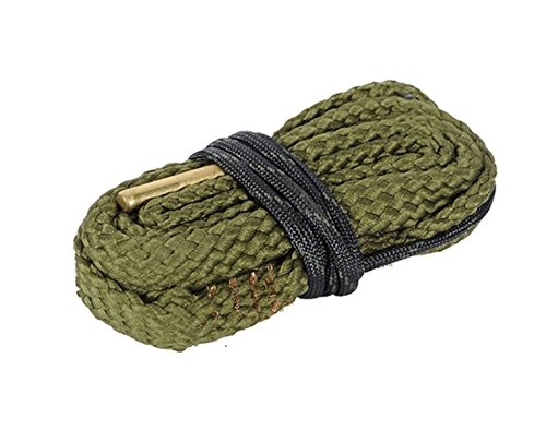 Product Cover AIMEE-JL New Bore Cleaner .38 Cal .357 Cal .380 Cal & 9mm Gun Barrel Cleaning Rope Rifle/Pistol/Shotgun Brass Brush Cleaning Cord