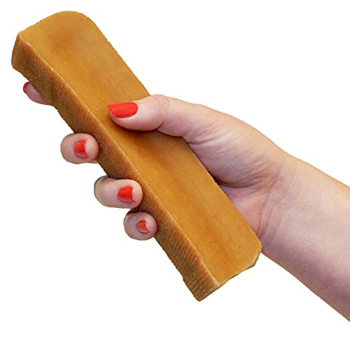 Product Cover Pawstruck Monster Himalayan Yak Dog Chew (6 to 7 oz.) Natural Yak & Cow Milk/Cheese Long-Lasting, Jumbo Treat for Dogs, Best XL Thick Chew Stick