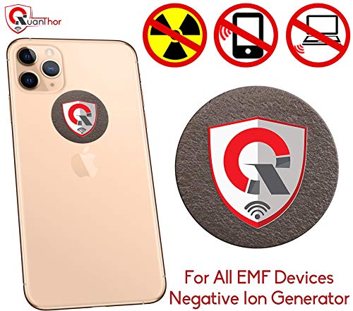Product Cover 360 Round EMF Protection Tesla Technology: EMF Absorption From CELL PHONE, WiFi, Laptop-All EMF Devices|Negative Ion Generator| International AWARDS|Anti Radiation Shield, EMR Blocker Device 1.18 INCH