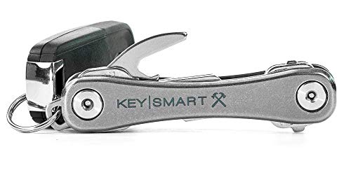Product Cover KeySmart Rugged - Multi-Tool Key Holder with Bottle Opener and Pocket Clip (Up to 14 Keys, Titanium)