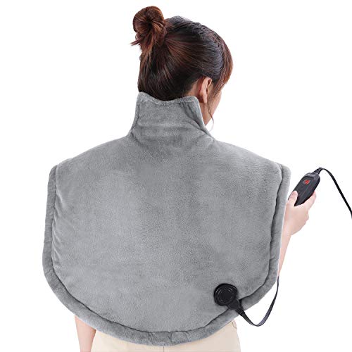 Product Cover MARNUR Heating Pad Wrap for Neck Shoulder Back Adbominal Hand Foot Legs Waist with Fast Heating Function Auto Shut Off and 6 Heating Levels Large 25 x 26 Inch
