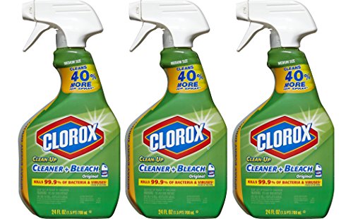 Product Cover Clorox Clean-Up Bleach Cleaner Spray Value Pack of 3
