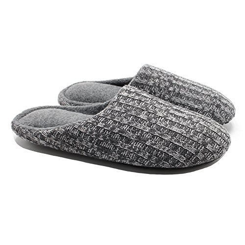 Product Cover ofoot Women's Indoor Slippers,Cashmere Knit Warm Fleece Lined Thick Padded Memory Foam Anti-Skid Slip on Shoes
