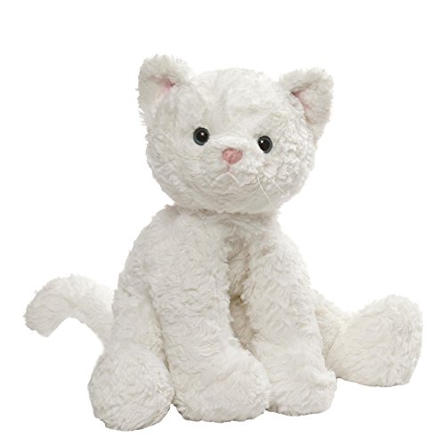 Product Cover GUND Cozys Collection Cat Stuffed Animal Plush, White, 10