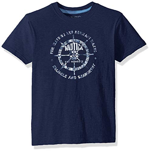 Product Cover Nautica Boys' Short Sleeve Graphic T-Shirt