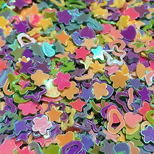 Product Cover JPACO Glitter Confetti (100 Grams, Equal to 1 Cup!)