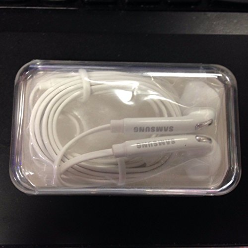 Product Cover Samsung OEM Wired 3.5mm Headset with Universal compatibility EO-EG920LW (Jewel Case w/ Extra Eargels)