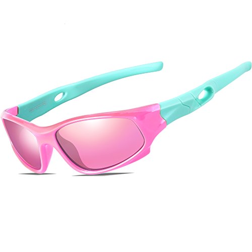 Product Cover ATTCL Kids Hot TR90 Polarized Sports Sunglasses For Boys Girls Child Age 3-12