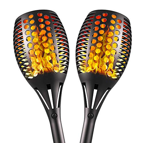 Product Cover Aityvert Upgraded Solar Torch Lights 43 inches Flickering Dancing Flames Solar Torches Outdoor Waterproof Landscape Lighting Dusk to Dawn Auto On/Off Solar Lights for Yard Garden Patio Pool 2-Pack