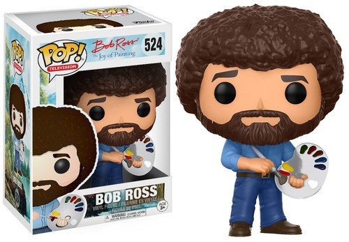 Product Cover Funko Pop! Television: Bob Ross - Bob Ross Collectible Figure
