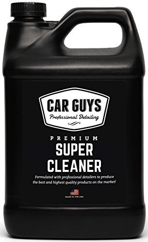 Product Cover CarGuys Super Cleaner - The Most Effective All Purpose Cleaner Available on The Market! - Best for Leather Vinyl Carpet Upholstery Plastic Rubber and Much More! - 1 Gallon Bulk Refill