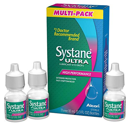 Product Cover Systane Ultra Lubricant Eye Drops .33 fl oz (10 mL Bottle) (3 Bottles Total)