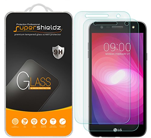 Product Cover (2 Pack) Supershieldz for LG Fiesta LTE and LG Fiesta 2 Tempered Glass Screen Protector, 0.33mm, Anti Scratch, Bubble Free