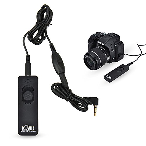 Product Cover Kiwifotos RS-60E3 Remote Switch Shutter Release Cord for Canon EOS Rebel T6 T7 T5 T3 T7i T6s T6i T5i T4i T3i T2i T1i SL3 SL2 SL1,EOS 90D 80D 70D 77D 60D,EOS RP R M5 M6 Mark II SX70 HS SX60 HS & More