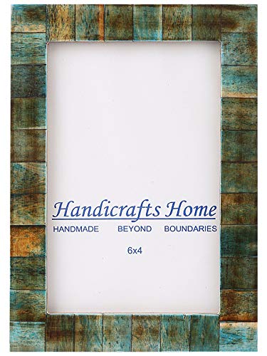 Product Cover Handicrafts Home 4x6 Verdigris Bone Picture Frames Chic Photo Frame Handmade Vintage