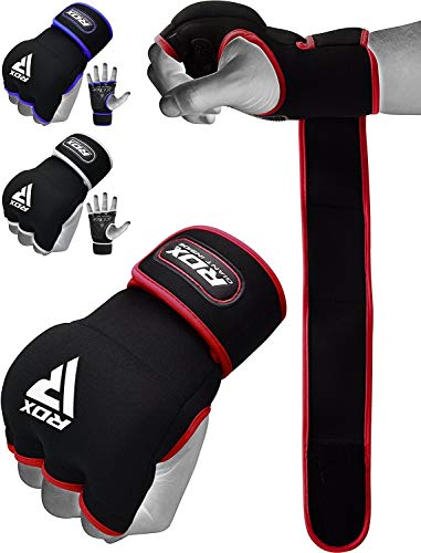 Product Cover RDX Boxing Hand Wraps Inner Gloves for Punching - Neoprene Padded Fist Protection Bandages Under Mitts with Quick Long Wrist Support - Great for MMA, Muay Thai, Kickboxing & Martial Arts Training