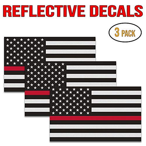 Product Cover Thin Red Line Decal - Perfect 5
