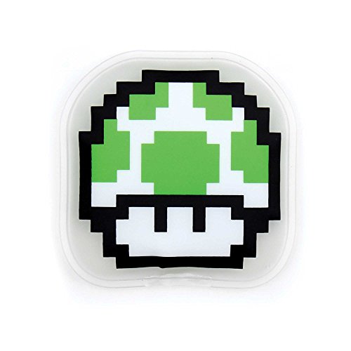 Product Cover Bumkins Nintendo Kids Cold Pack, Ice Pack, Freezable, Reusable, Soothe Aches and Pain - 8-Bit Green Mushroom