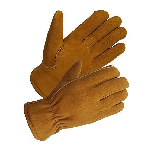 Product Cover SKYDEER Men's and Women's Winter Gloves with Windproof & Soft & Warm Full Deerskin Suede Leather (SD8673T/L)