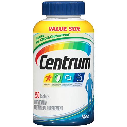Product Cover Centrum Men (250 Count) Multivitamin / Multimineral Supplement Tablet, Vitamin D3