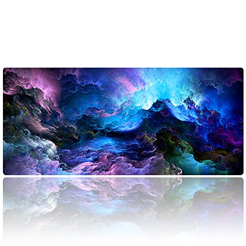 Product Cover AliBli Large Gaming Mouse Pad XXL Extended Mat Desk Pad Mousepad Long Non-Slip Rubber Mice Pads Stitched Edges 35.4