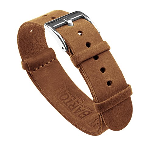 Product Cover 22mm Gingerbread Brown Standard Length - Barton Leather NATO Style Watch Straps