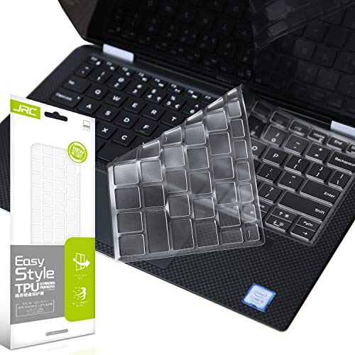 Product Cover Ultra Thin Clear Keyboard Cover for 2019 Released Model Dell XPS 13 9380, Dell XPS 9370 and 9365 13-Inch 2 in 1 Ultrabook Computer(2018/2017),XPS 13 Standard 7390(Not for 2-in-1 7390)