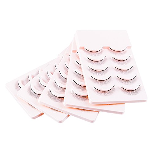 Product Cover Kenzie Beauty Training Lashes for Eyelash Extension Teaching Practice Lashes (5 Pack )