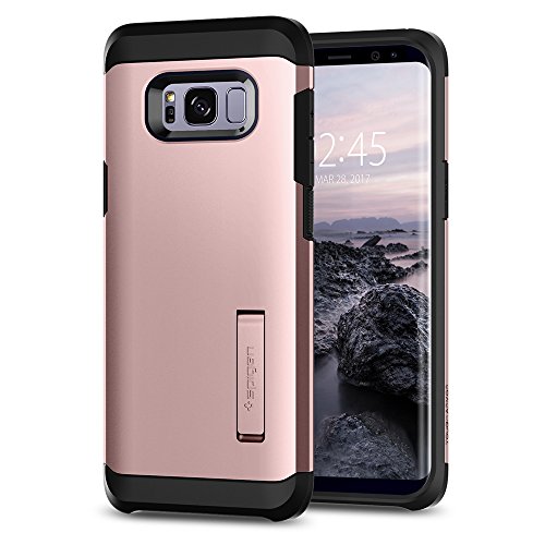 Product Cover Spigen Tough Armor Designed for Samsung Galaxy S8 Case (2017) - Rose Gold