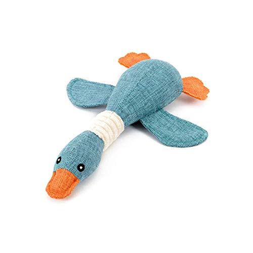 Product Cover Vitscan Dog Toys for Aggressive Chewers Indestructible Large Breed and Squeaky Goose for Large Small Medium Dogs