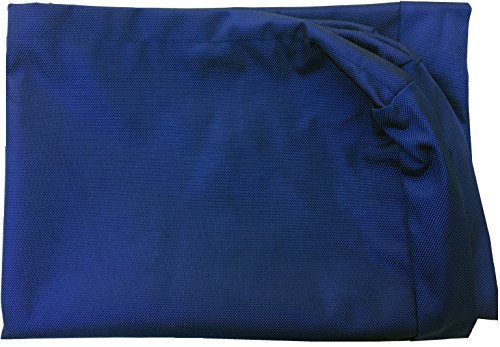 Product Cover Dogbed4less Jumbo 1680 Nylon Heavy Duty Dog Pet Bed External Zipper Duvet Cover - Replacement Cover only, 55X47X4 Inches, Navy Blue