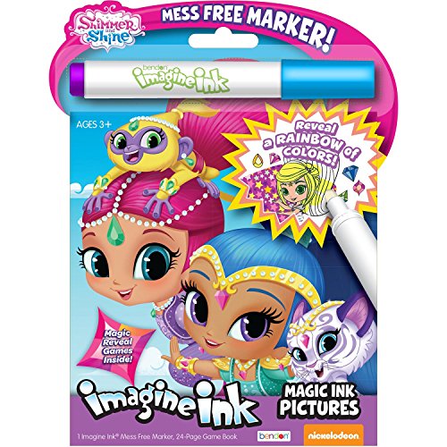 Product Cover Bendon 41649 Shimmer and Shine Imagine Ink Magic Ink Pictures