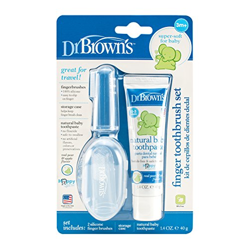 Product Cover Dr. Brown's Finger Toothbrush Set