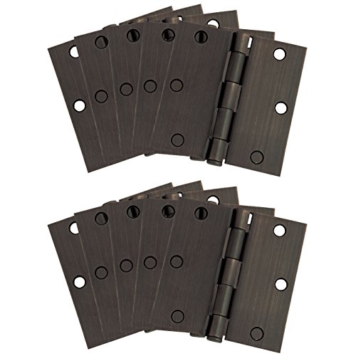 Product Cover Design House 181503 10-Pack Square Hinge 3.5
