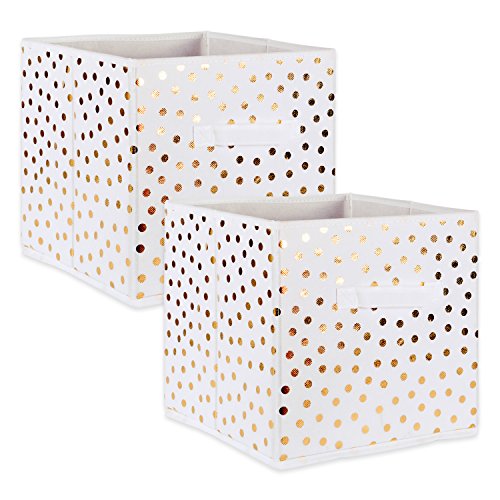 Product Cover DII Fabric Storage Bins for Nursery, Offices, & Home Organization, Containers Are Made To Fit Standard Cube Organizers (11x11x11