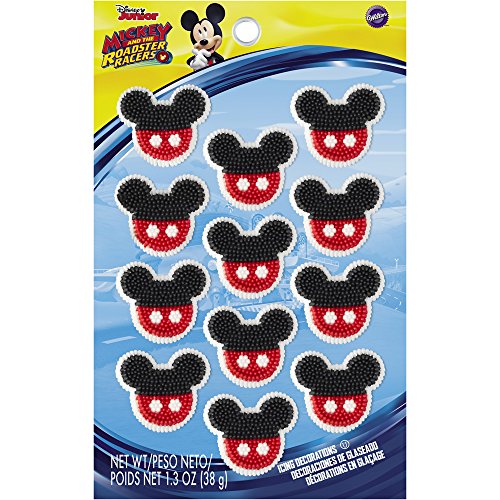 Product Cover Wilton 710-7108 Mickey and The Roadster Racers Icing Decorations, Assorted