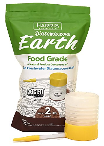 Product Cover Harris Diatomaceous Earth Food Grade, 2lb with Powder Duster Included in The Bag