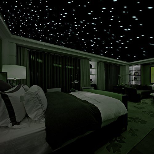 Product Cover DaGou Realistic 3D Domed Glow in the Dark Stars for Kids (Multicolour, 606 Pcs)