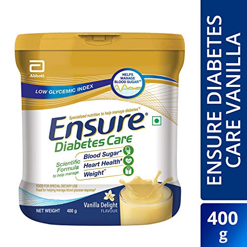 Product Cover Abbott Ensure Diabetes Care Vanilla Delight Flavor - 400 gm (Previously known as Glucerna SR)