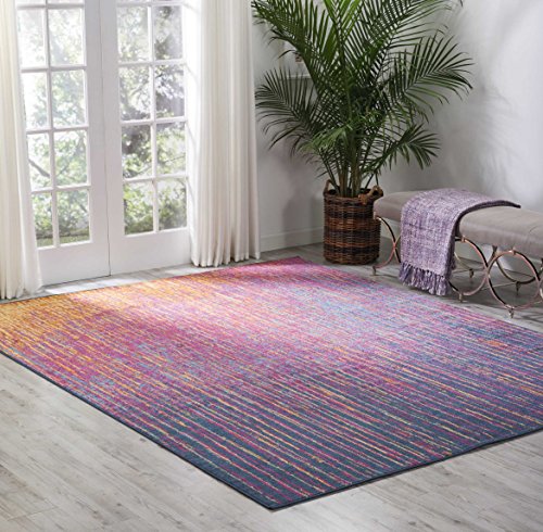 Product Cover Nourison (PSN09) Passion Modern Abstract Colorful Multicolor Area Rug, 8' x  10'