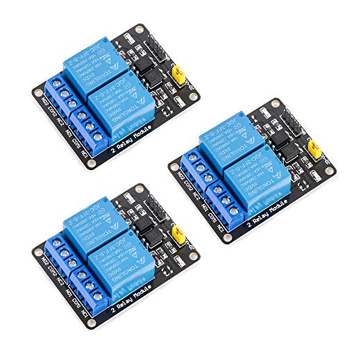 Product Cover MCIGICM 2 Channel DC 5V Relay Module for Arduino UNO R3 DSP ARM PIC AVR STM32 Raspberry Pi with Optocoupler Low Level Trigger Expansion Board