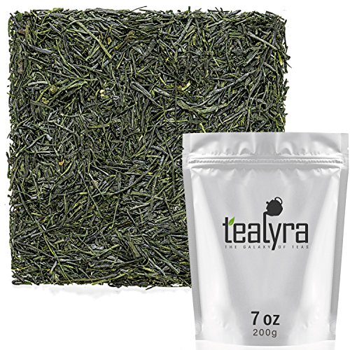 Product Cover Tealyra - Gyokyro Shizuoka Japanese - Finest Hand Picked - Green Tea - Highest Premium Tea - Loose Leaf Tea - Organically Grown - 200g (7-ounce)