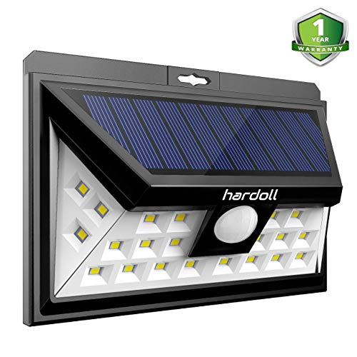 Product Cover Hardoll 24 Led Solar Lights Wide Angle Outdoor Motion Sensor With 3 Leds (Both Side For Driveway)