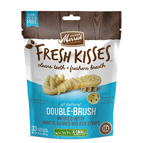 Product Cover Fresh Kisses Mint Breath Strips Extra Small Brush - Medium Bag (33 Ct)