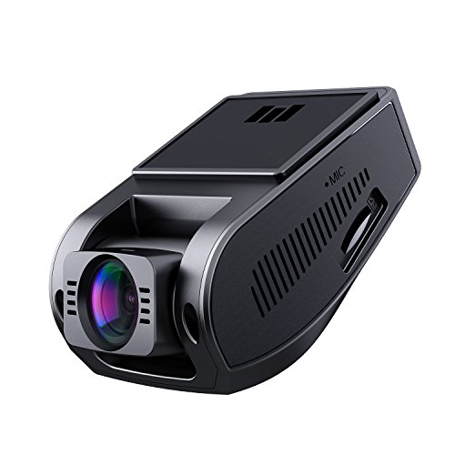 Product Cover AUKEY Dash Cam, 1080P Dashboard Camera Recorder, 6-Lane 170 Degree Wide Angle Lens, Supercapacitor, G-Sensor and Clear Nighttime Recording