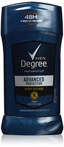Product Cover Degree Men Motionsense Antiperspirant Deodorant, Sport Defense, 2.7 Ounce (Pack fo 4)