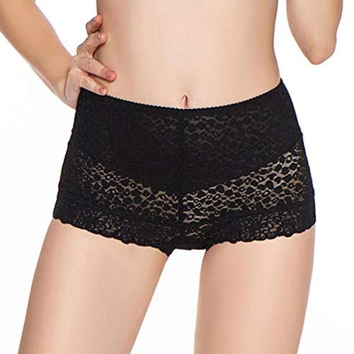 Product Cover Eve's Temptation Lily Women's High Waist Lace Panties Underwear Seamless Slimming Full Coverage Brief