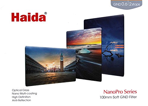 Product Cover Haida NanoPro 100mm x 150mm MC Soft Grad ND 0.6 2 Stop Optical Glass Filter 100 ND4 Neutral Density HD3451